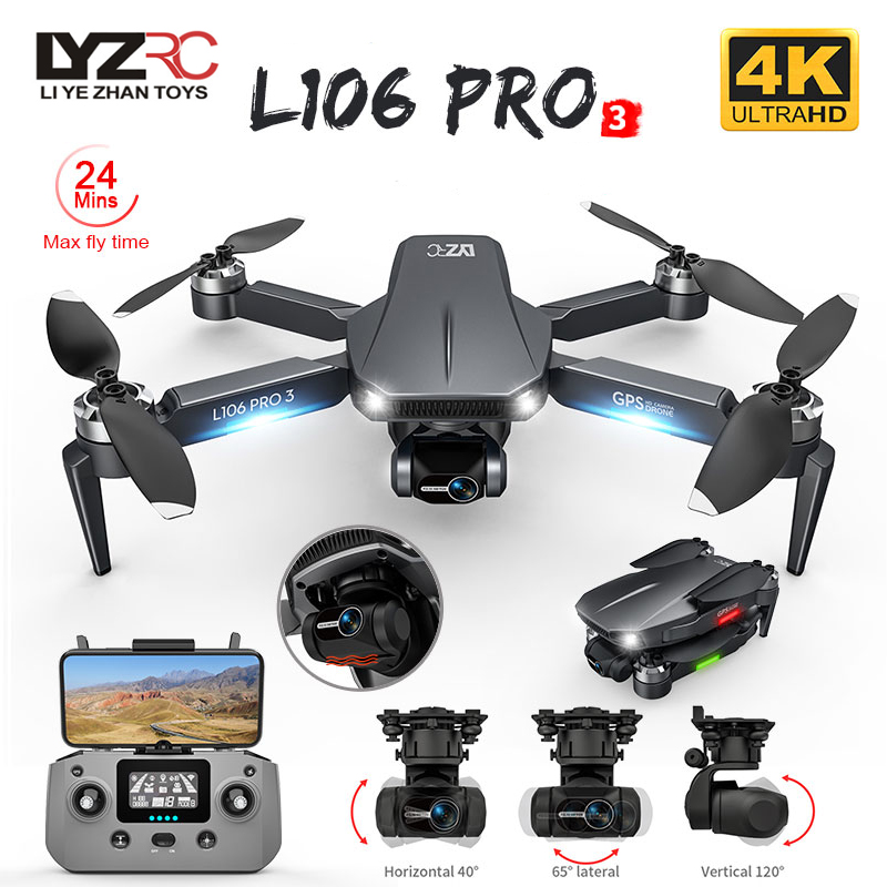 Drone Gimbal - L106 Pro 3 Drone 5G WIFI