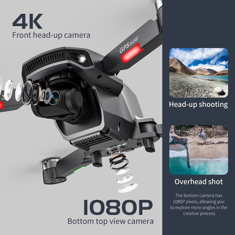 L106 Pro 3 Drone 5G WIFI FPV F - Drone Gimbal 评论和价格